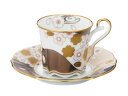 Noritake ノリタケ コーヒー カップ & ソーサー 200cc あやみなも 桜金銀彩 ボーンチャイナ T52506/4939
