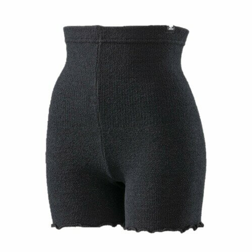 (ミズノ) ゆるぬく 腹巻付きパンツ ブレスサーモ 吸湿発熱 温活 C2JYA803 レディース ブラック 女性用フリー
