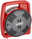 ハタヤ (HATAYA) コードリール 屋内用 ホームリール 100V型 手動巻 8m 温度センサー内蔵 (電線溶解防止機能) コンセント2個 コンパクト 家庭...