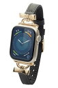 (エレコム) Apple Watch バンド 41mm 40mm 38mm 可愛い &me レザー スリム リボン チャコールグレー AW-41BDLRBJGY(2)