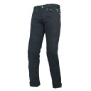 ラフアンドロード(ROUGH&ROAD) ストレッチデニムパンツ ルーズフィット ブラック メンズ LW RR7481LFBK3