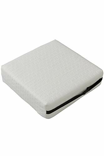 ナイスデイ お食事クッション オフホワイト 38×38×9cm mofua (モフア)イブル 綿100% CLOUD柄 キルト くすみ系 吸水性 ムレない 高さ調整 3段階 洗える 36320042