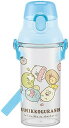 スケーター(Skater) 子供用 水筒 クリアボトル 480ml すみっコぐらし おべんきょう 女の子 日本製 PSB5TR(3)