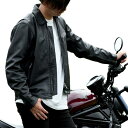 デイトナ(Daytona) バイク用 レザー ジャケット 本革(撥水加工) 春秋冬 シングル ライダース 襟あり DL-002 ブラック 2XLサイズ(メンズ)...