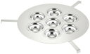 遠藤商事 業務用 黄味取り器 7連 18-8ステンレス 日本製 BKM0701