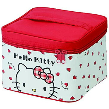 スケーター 行楽弁当箱 保冷バッグ付 保冷剤付 キティ Red ハート サンリオ 日本製 2240ml KCPC2 2.6L