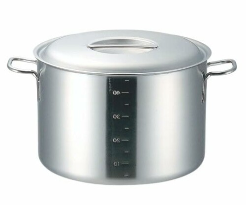 プロデンジ 半寸胴鍋 目盛付 27cm(9.8L)/62-8157-63