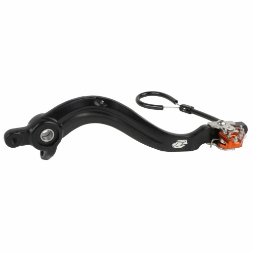 ジータレーシング(ZETA RACING) KTM 125-500 SX/SX-F/EXC/EXC-F/XC/XC-W/XCF-W トリガーブレーキペダル オレンジ ダートフリーク DIRTFREAK F6906