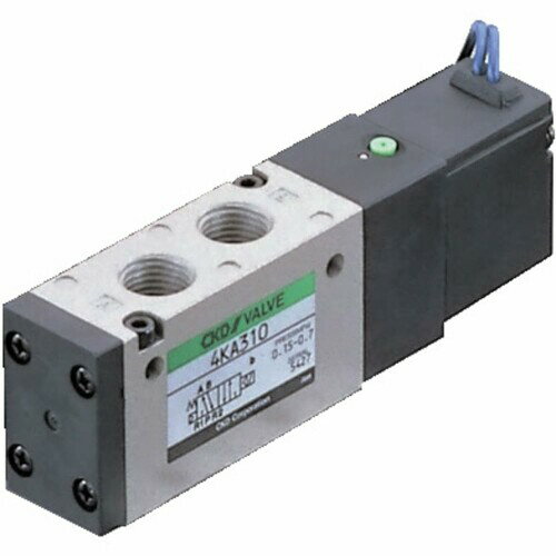 CKD 4Kシリーズパイロット式5ポート弁セレックスバルブ 4KA31008AC100V
