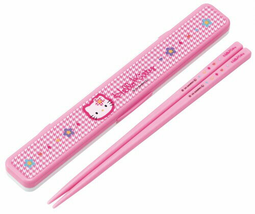 スケーター(Skater) 箸 箸箱セット 大人用 抗菌 18cm カチャカチャ鳴らない 日本製 サンリオ ハローキ..