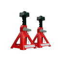 エマーソン(Emerson) 車用ラバークッション付きジャッキスタンド 3t 2個セット 厚みのあるラバークッションでジャッキポイントや車体底部の保護 6段階高...
