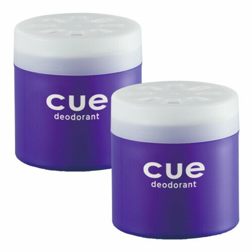 CARALL(カーオール) 晴香堂 車用 芳香剤 キュー 置き型 2個パック ハピネスシャンプー 100gx2個 3261