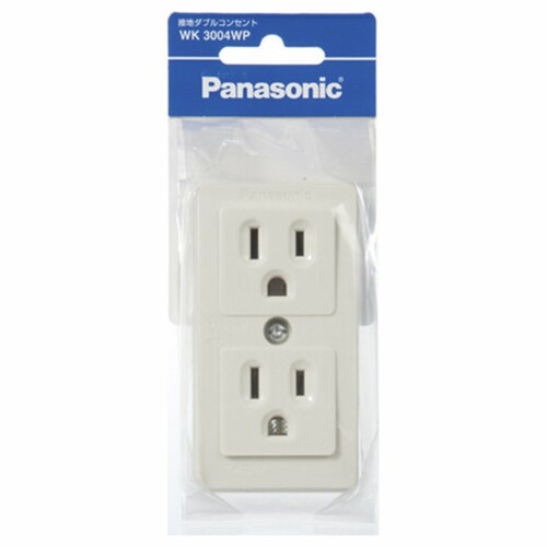 �ѥʥ��˥å�(Panasonic) ���ϥ��֥륳�󥻥�� ����ü���� 125V /P WK3004WP