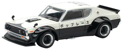 ジェネシスカンパニー (Genesis Company) POP RACE 1/64 スカイライン GT-R V8 ドリフト (ケンメリ) - NPA スタイル 完成品 PR640252