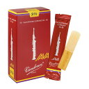 バンドーレン ソプラノサクソフォンリード ジャバ・ファイルド・レッドカット(JAVA FILED RED CUT) 硬さ:3-1/2 (10枚入)