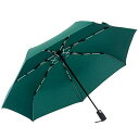 マブ(mabu) 折りたたみ 傘 耐風/丈夫 7本骨 自動開閉式 メンズ グラスファイバー 親骨58cm 直径約98cm ディープグリーン SMV-40882 umbrella おしゃれ 人気 日傘 メンズ レディーズ 雨傘 遮光 uvカッ