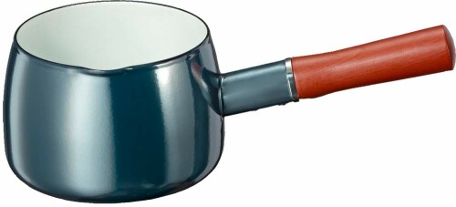 高木金属 ホーロー ミルクパン 14cm 1.2L オニキスブルー ONB-14M