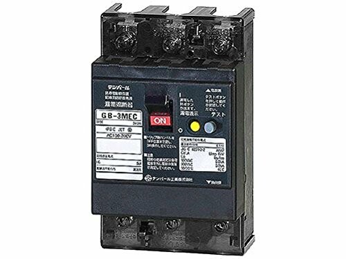 Rakuten - テンパール工業 Eシリーズ 経済タイプ 漏電遮断器 OC付 4.2A 0.75kW 3MEC04230