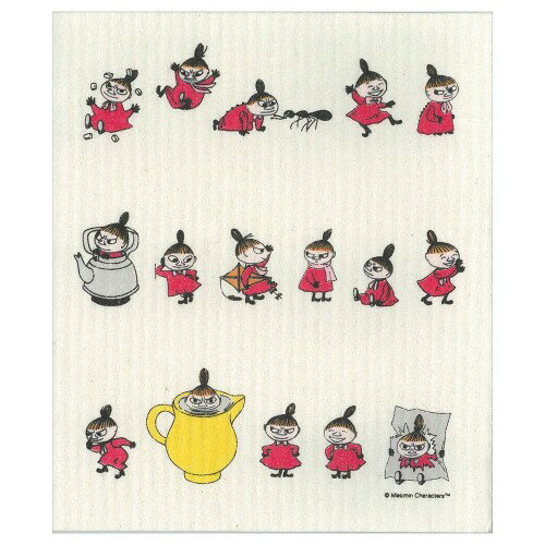 イーオクト(E.oct) ecomfortHouse (エコンフォートハウス) スポンジワイプ リトルミイ がいっぱい 1個