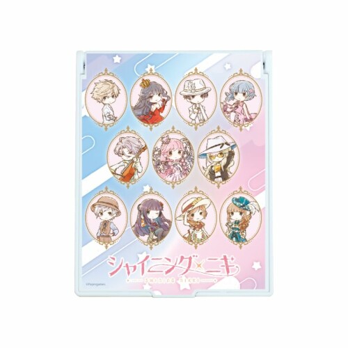 シャイニングニキ 03 集合デザイン(グラフアートイラスト) デカキャラミラー