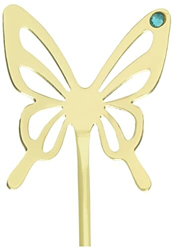 高桑金属 バタフライ マドラー エメラルド ゴールド 403837 2