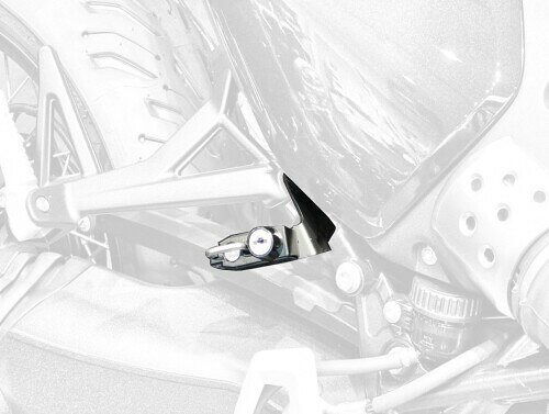 キジマ(Kijima) バイクヘルメットロック スチール製ブラック BMW R12/R12 nineT('24-) BM-05015
