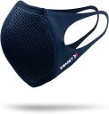 (ザムスト) マウスカバー 1枚入り ブラック スポーツマスク スポーツ用 ランニング 通気性 息がしやすい 花粉カット メンズ 小さめサイズ 389451