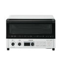 日立 コンベクション オーブントースター HMO-F200 W ホワイト 1,300W 食パン 4枚焼き 遠赤ヒーター 熱風対流調理 ノンフライ調理 簡単操作 ...