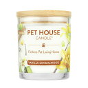 PET HOUSE キャンドル バニラサンダルウッド L ソイワックス 消臭 - - -
