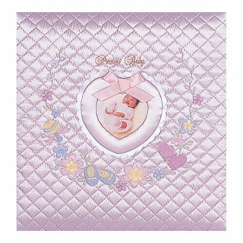 ナカバヤシ フエルアルバム Lサイズ 誕生ワンダフルベビー ア-OLB-807-P ピンク