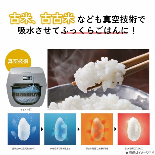 TOSHIBA(���) ���Ӵ� �꾢�椭 5.5�� RC-10VXV(K) �����֥�å� ��������IH���㡼���Ӵ� ����� �����ݲ� ����40����