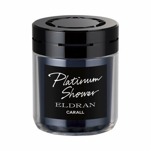 CARALL(カーオール) 晴香堂 車用 芳香剤 エルデュラン ライザー ゲル プラチナシャワー 160ml ジェル ボトル 3565