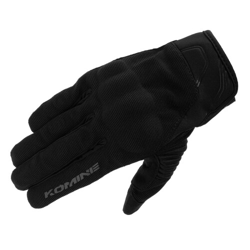 Gloves - コミネ(KOMINE) バイク用 グローブ GK-1833 プロテクトメッシュグローブ ブレイブ Black L
