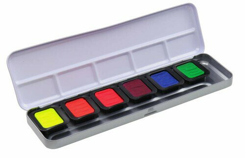Finetec ホルベイン画材(Holbein Art Materials) ファインテック パールセントカラー プレミアム FN9000 ネオン 6色セット 610612