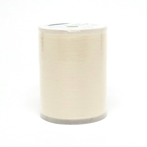 日本紐釦 家庭用スパンミシン糸 60番 700m巻 アイボリー DKS24-303