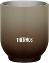 サーモス 真空断熱カップ 300ml ブラウン 湯?み JDT-300 BW