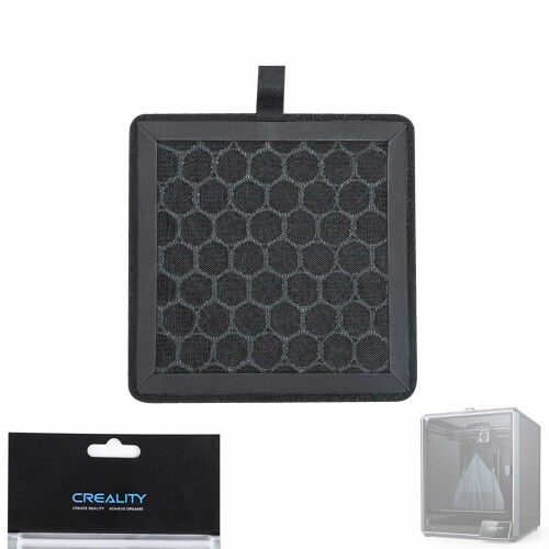Creality K1 Max 活性炭エアフィルター 101×101×15mm 1 個入り 純正空気清浄機交換フィルター 3D プリンターアクセサリー