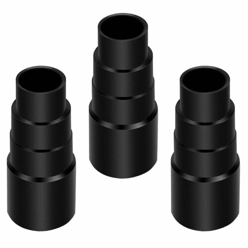掃除機ホースアダプタ3pcs集塵機 転換用コネクタ 掃除機付属品 直径42/34/30/25mm ホースアダプタ集塵用掃除機 PVC耐久性 掃除機アクセサリ一 (4段3pcs)