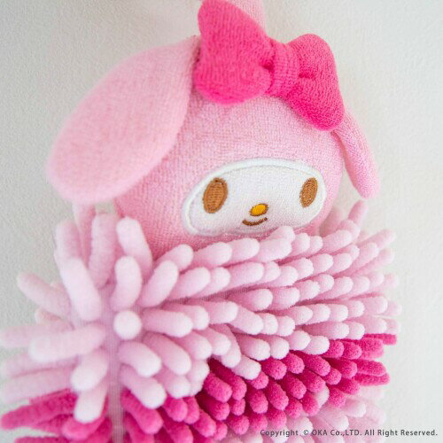 オカ(OKA) サンリオキャラクターズ モールタオル 約13cm×36cm ピンク(マイメロディ) (マイクロファイバー 吸水 かわいい)