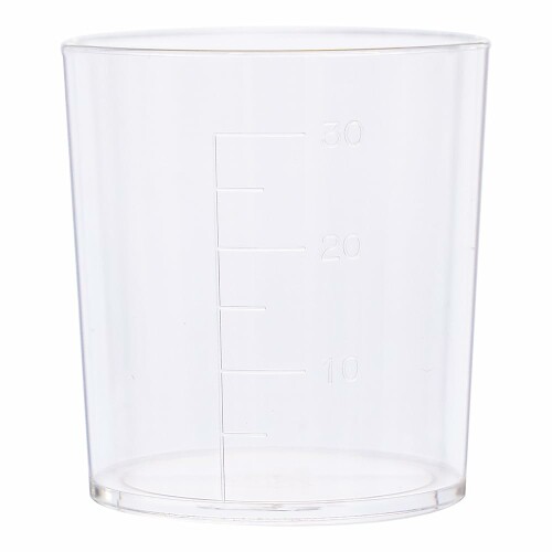 金鵄製作所(キンシ) 薬杯 30mL スチロール製（100個入）1340yh30 材質:ポリスチレン(PS) /容量(mL):30/ 全高(mm):41 /長径(mm):39 /短径(mm):34 目盛が刻印された計量カップ。患者様にお薬を...