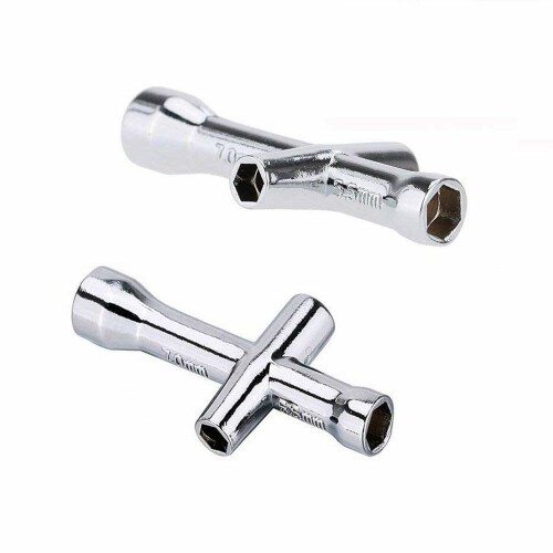 2本 4mm 5mm 5.5mm 7mmクロスレンチ メンテナンス工具 スモールスリーブ六角ソケットホイールスパナ 適用RCモデルカートラックバギー