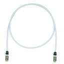 パンドウイット シールド LANケーブル Cat6A プロ仕様 2.5m ライトグレー STP6X2.5MIG