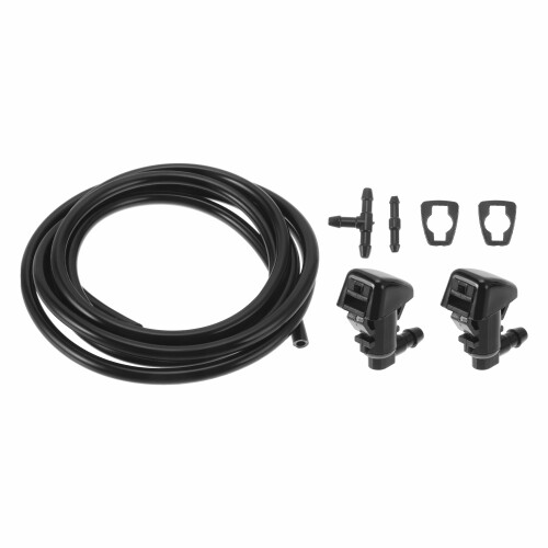 INFINAUTO ポンティアックに対応G6 2005-2010用ウインドシールドウォッシャーノズルキットNo.15247800 ガスケット付きTホースコネクタ ストレートホースコネクタフルードホース