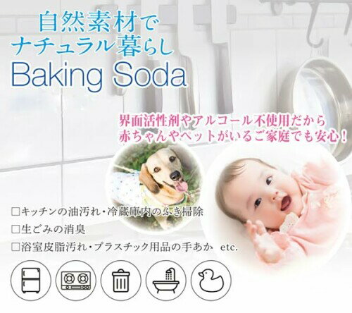 カネヨ石鹸ナチュラル暮らし重曹 4kg 粉末 マルチクリーナー 炭酸水素ナトリウム