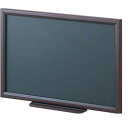 木製 黒板 小 450x300mm ブラック WCF-4530D (ホーム&キッチン)