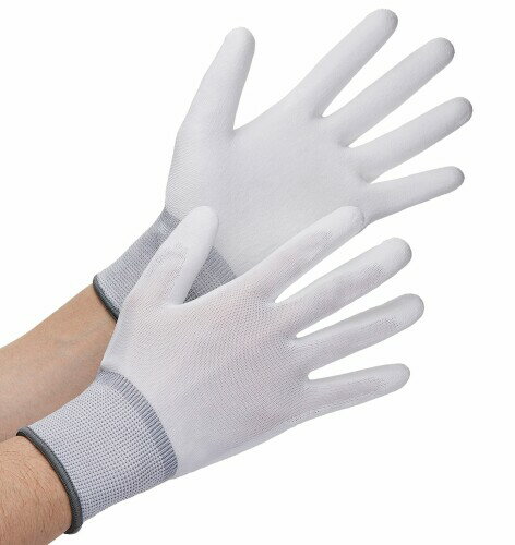 (ウィード) 農作業・園芸作業 作業用手袋 背抜き 薄手 ウレタン Sサイズ OPTY OP-140 (1双入り) ホワイト