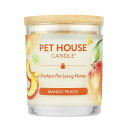 (Pack of 1, Mango Peach) - One Fur All - 100% Natural Soy Wax Candle, 20 Fragran...