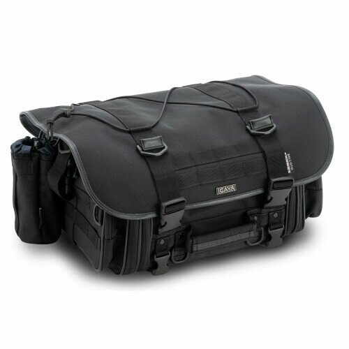 イガヤ(IGAYA) デイツーリングシートバッグ 28L ブラック オートバイ用 シートバッグ用品 バッグ