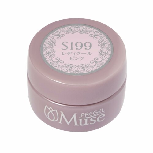 Jell Nail - PREGEL Muse カラージェル レディークールピンク 3g PGU-S199