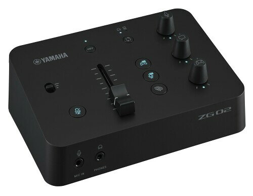 ヤマハ YAMAHA ゲーム/配信用オーディオミキサー ゲームストリーミングミキサー ZG02 スクワッドとのチームコミュニケーションに最適化された機能 コンパクトにお求め安くなった、ゲームストリーミングオーディオミキサー 3つのノブで、必要な音声を直感的にコントロール 欲しい音を瞬時に呼び出す、多彩なエフェクトのプリセットボタン 更にパワーアップした専用アプリケーション『ZG Controller』 ZGシリーズはボイスチャットや配信を行うゲームプレイヤーのために設計し、没入感の高いゲーム体験を提供するヤマハ独自のゲーミングデバイスのシリーズで、この度発売する『ZG02』は卓上のスペースを圧迫しないコンパクトなサイズ感ながらも、オンラインでのマルチプレイ、そしてゲーム配信を行うクリエイターに必要な機能 ■サウンドを集約したゲームストリーミングミキサーです。 商品コード34081557912商品名ヤマハ YAMAHA ゲーム/配信用オーディオミキサー ゲームストリーミングミキサー ZG02カラーブラック※他モールでも併売しているため、タイミングによって在庫切れの可能性がございます。その際は、別途ご連絡させていただきます。※他モールでも併売しているため、タイミングによって在庫切れの可能性がございます。その際は、別途ご連絡させていただきます。